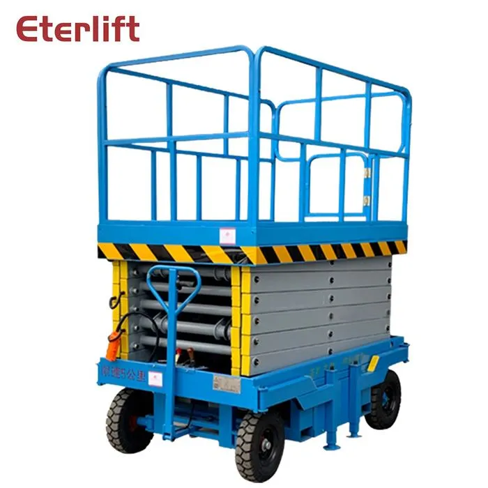 Мобилна хидравлична повдигаща маса