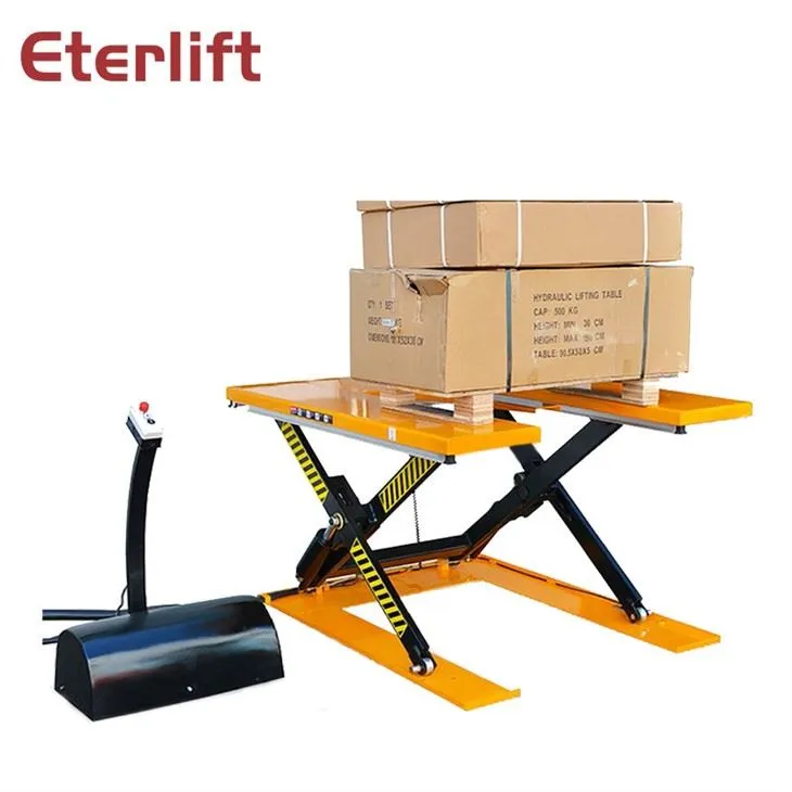 Стационарни хидравлични електрически ножични повдигащи маси