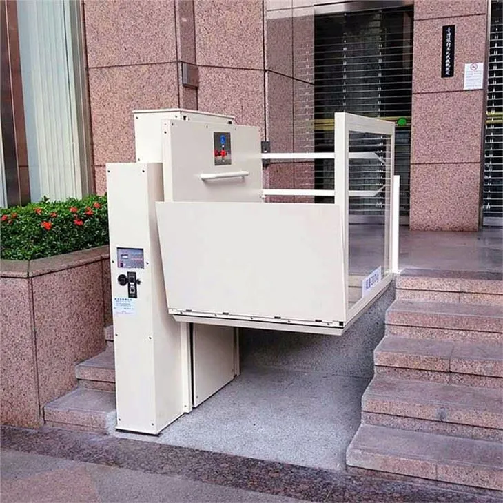 Асансьор за асансьор за инвалидна количка за възрастни хора