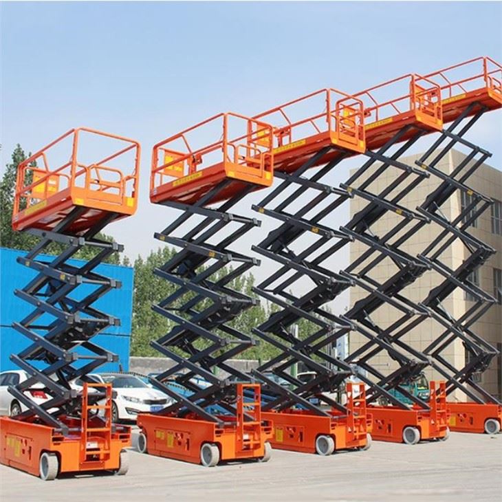 Mobile Lift Platform For Street Light Installation