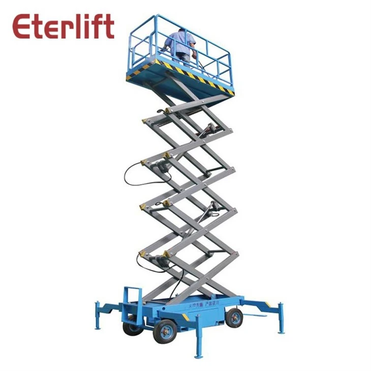 Semi Electric Mobile Scissor Lift