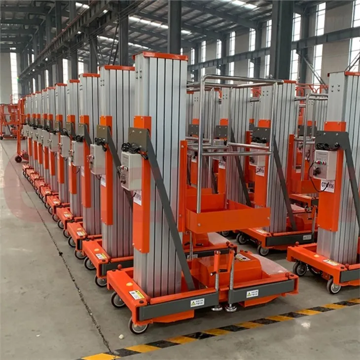 Едномачтов алуминиев асансьор за хора