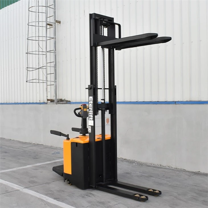 Stand On Full Electric Stacker