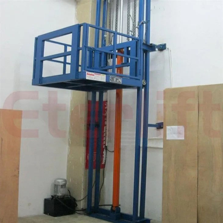 Guide Railway Cargo Lift