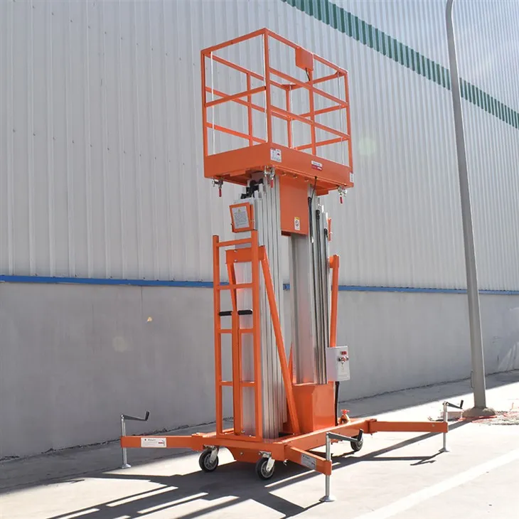 Натиснете алуминиевата мачта за мачта